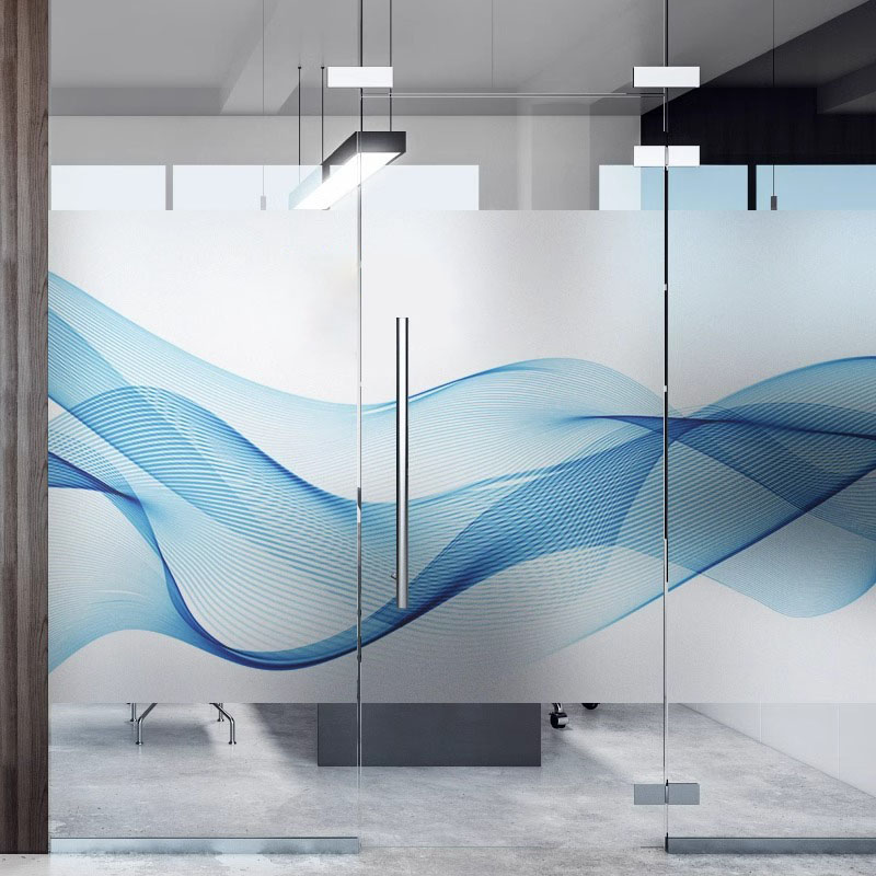 Customized Frosted Glass Sticker